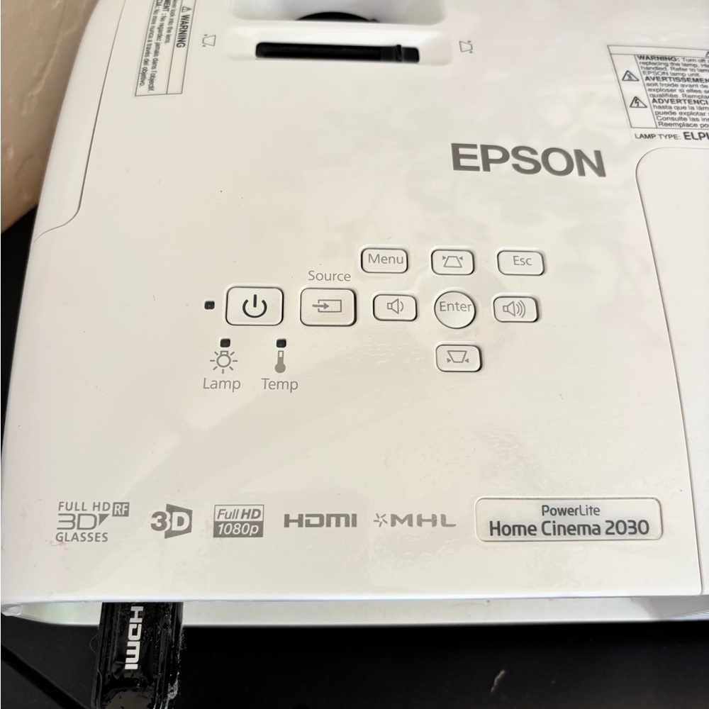 Epson Home Cinema 2030 Projector